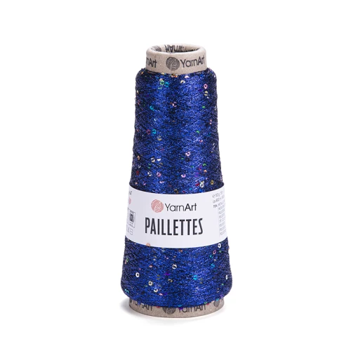 Nić metalizowana YarnArt Paillettes 8008 / chaber