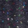 Nić metalizowana YarnArt Paillettes 8010 / czerń