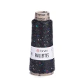 Nić metalizowana YarnArt Paillettes 8010 / czerń