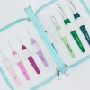 Zestaw szydełek KnitPro Waves 2.0 - 12,0 mm / 14 szt. / etui aqua / 30952