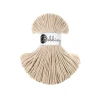 Sznurek pleciony bawełniany Bobbiny Junior / Ciepły beż / Warm Beige / 3mm / 100m