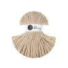 Sznurek pleciony bawełniany Bobbiny Premium / Ciepły beż / Warm Beige / 5mm / 100m