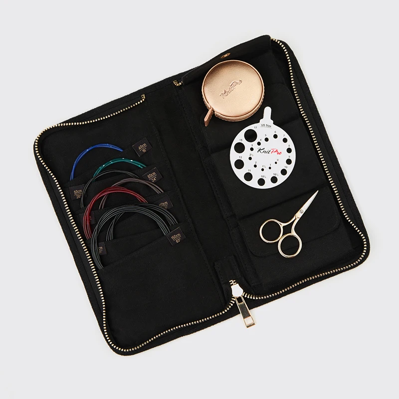 Organizer etui KnitPro Coal / 12865