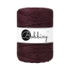 Sznurek skręcany bawełniany Bobbiny Macrame Cord / Burgundowy / Burgundy / 5mm / 100m