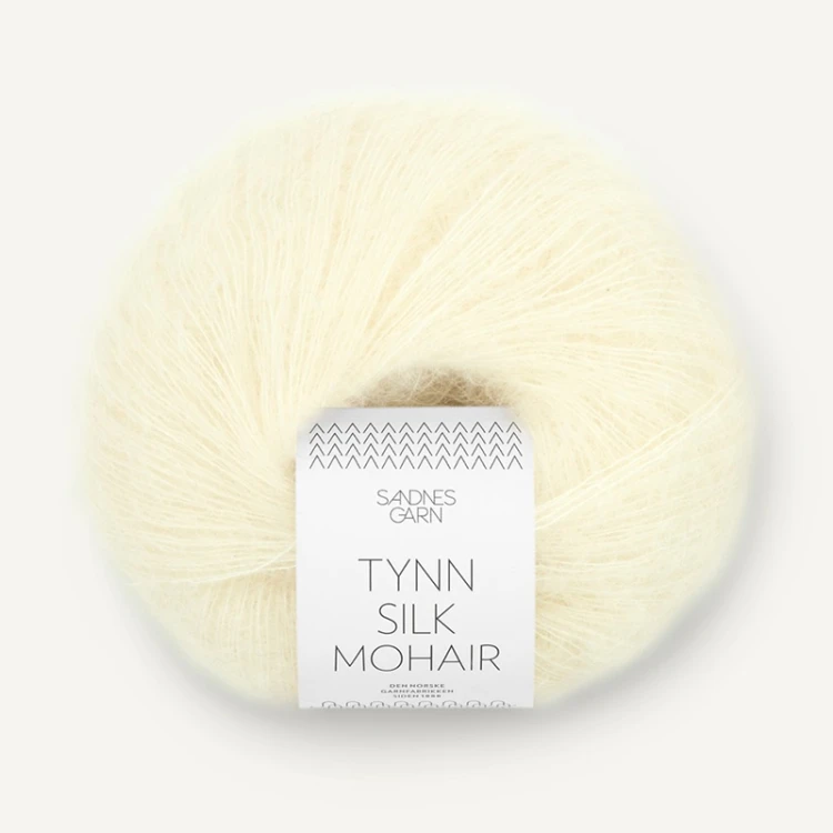 Włóczka Sandnes Garn Tynn Silk Mohair 2009 / budyń