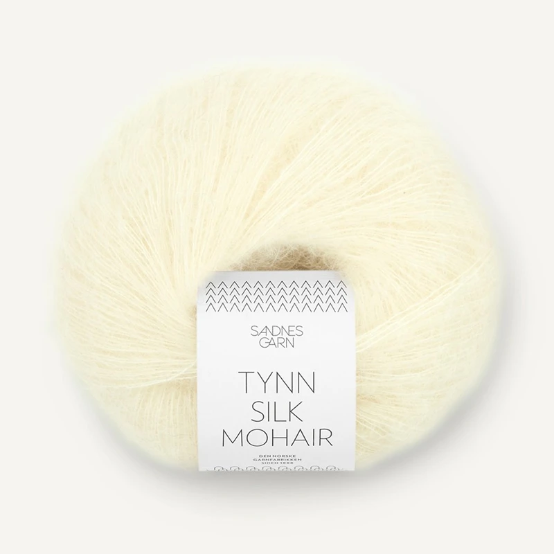 Włóczka Sandnes Garn Tynn Silk Mohair 2009 / budyń