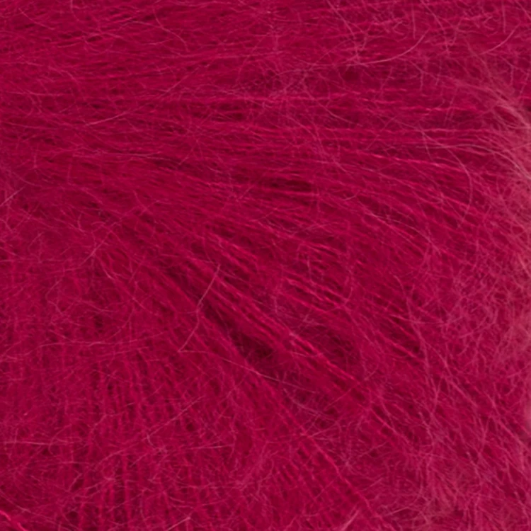 Włóczka Sandnes Garn Tynn Silk Mohair 4255 / malinowa czerwień
