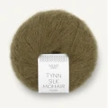 Włóczka Sandnes Garn Tynn Silk Mohair 9873 / jasne khaki