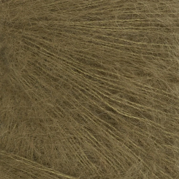 Włóczka Sandnes Garn Tynn Silk Mohair 9873 / jasne khaki