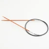 Druty z żyłką KnitPro Dreamz Orange Lily 2.25mm US 1