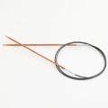 Druty z żyłką KnitPro Dreamz Orange Lily 2.25mm US 1