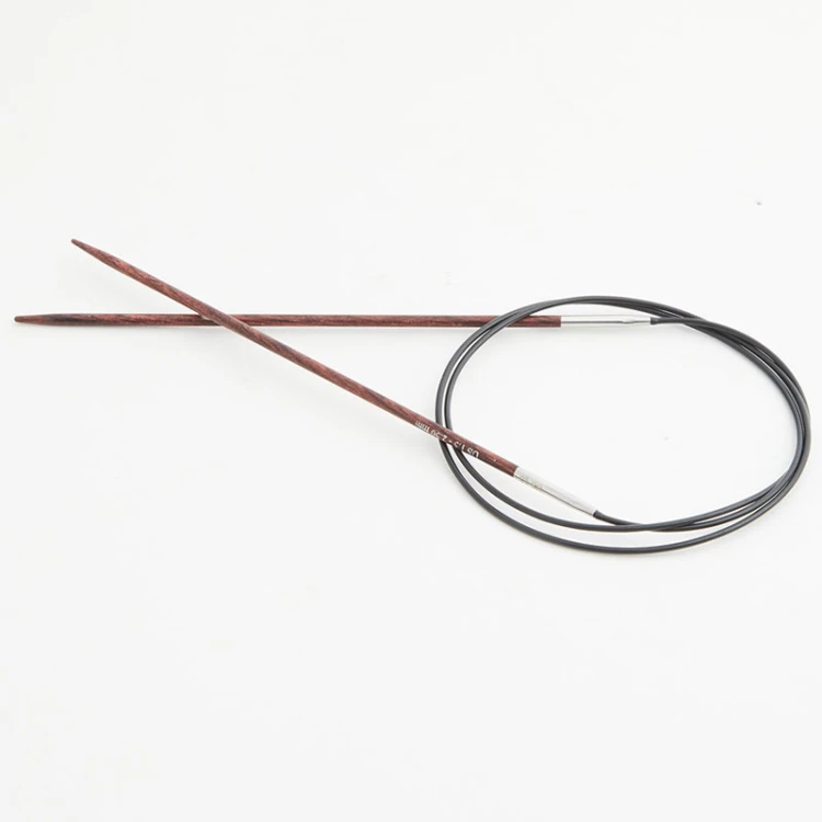 Druty z żyłką KnitPro Dreamz Burgundy Rose 2.50 mm US 1.5