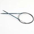 Druty z żyłką KnitPro Dreamz Royale Blue 3.25mm US 3