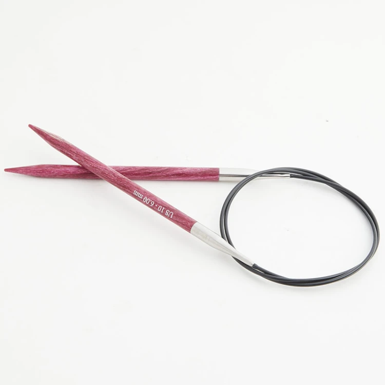 Druty z żyłką KnitPro Dreamz Candy Pink 6.00mm US 10