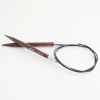 Druty z żyłką KnitPro Dreamz Burgundy Rose 7.00mm US 10.75