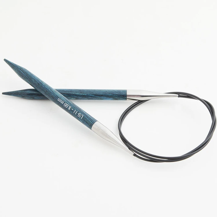 Druty z żyłką KnitPro Dreamz Royale Blue 8.00mm US 11