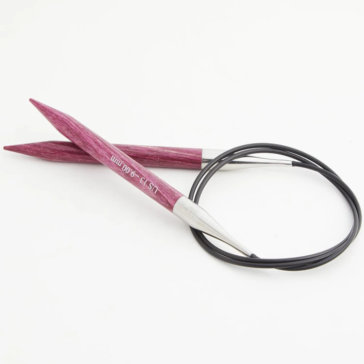 Druty z żyłką KnitPro Dreamz Fuchsia Fan 9.00mm US 13