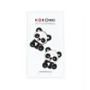 Stopery do drutów Kokonki Accessories / panda / 2 szt.