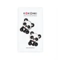 Stopery do drutów Kokonki Accessories / panda / 2 szt.