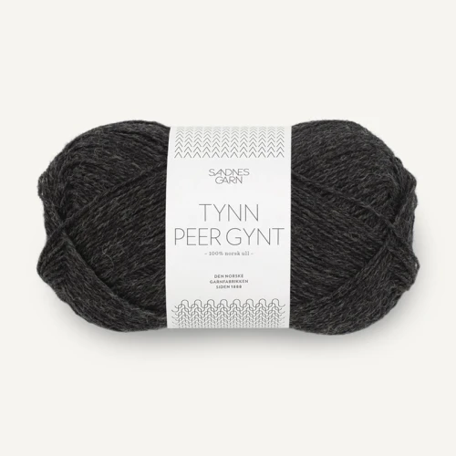 Włóczka Sandnes Garn Tynn Peer Gynt 1088 / węgiel