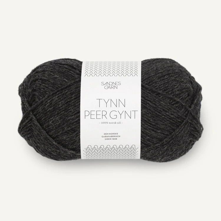 Włóczka Sandnes Garn Tynn Peer Gynt 1088 / węgiel