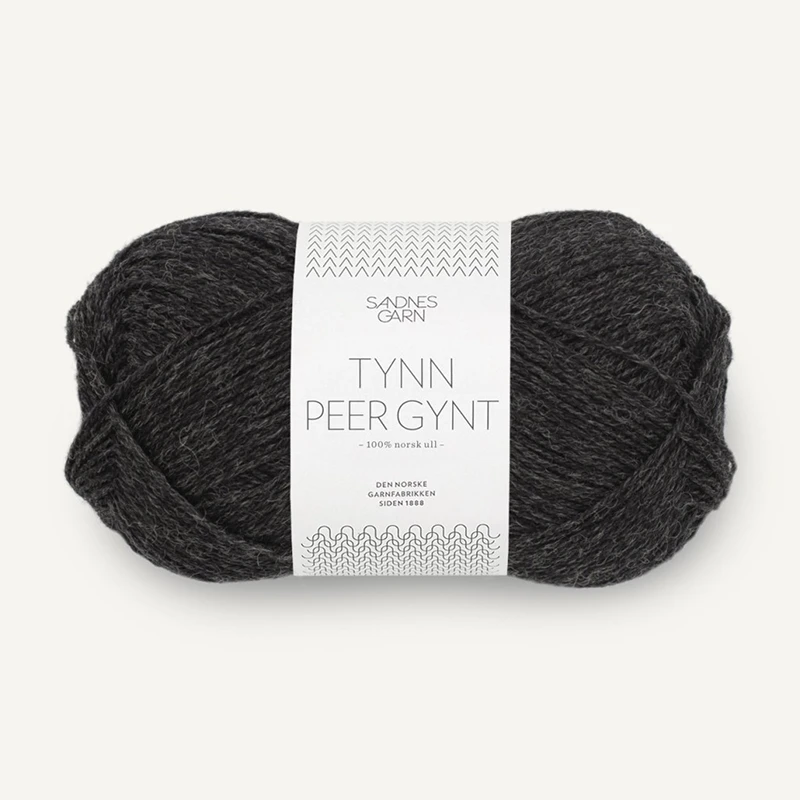 Włóczka Sandnes Garn Tynn Peer Gynt 1088 / węgiel