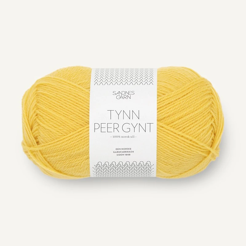 Włóczka Sandnes Garn Tynn Peer Gynt 2016 / złoty