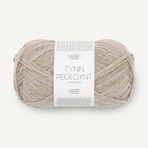 Włóczka Sandnes Garn Tynn Peer Gynt 2650 / beż melanż