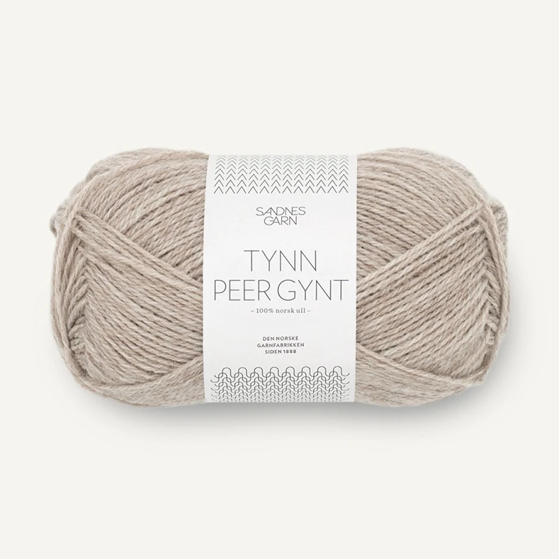 Włóczka Sandnes Garn Tynn Peer Gynt 2650 / beż melanż