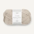 Włóczka Sandnes Garn Tynn Peer Gynt Tweed 2655 / beżowoszary z nopkami