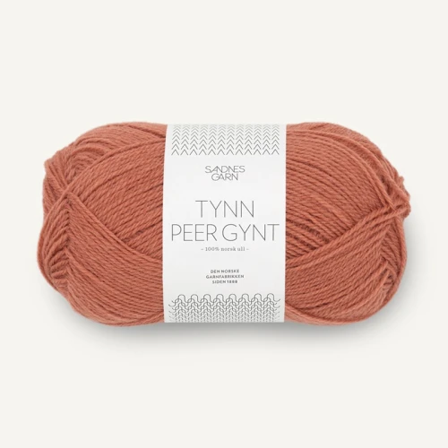 Włóczka Sandnes Garn Tynn Peer Gynt 3535 / terracotta