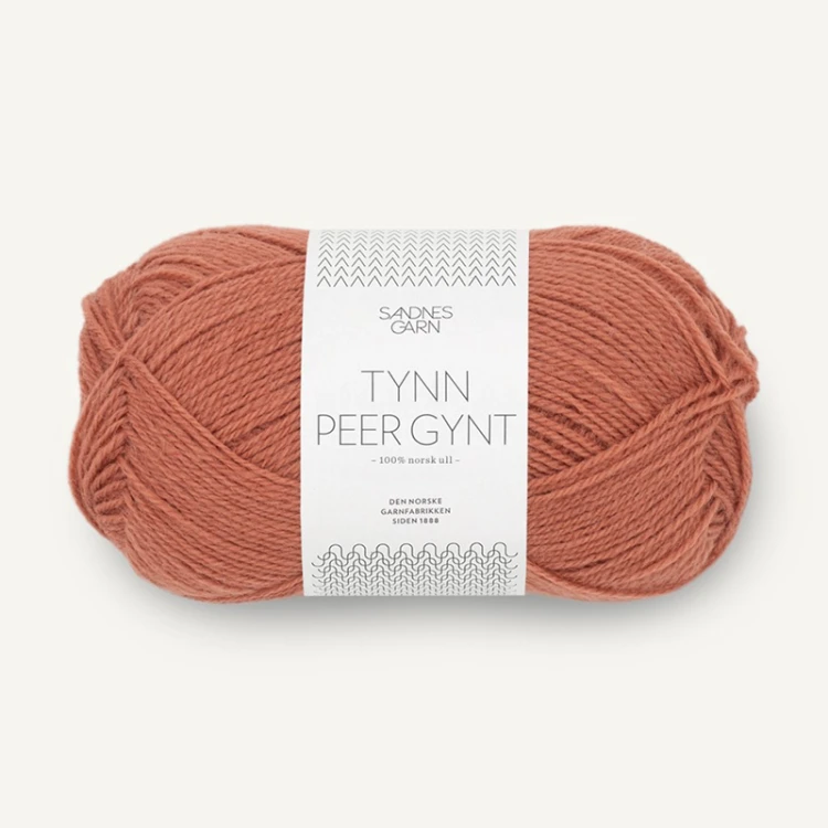 Włóczka Sandnes Garn Tynn Peer Gynt 3535 / terracotta
