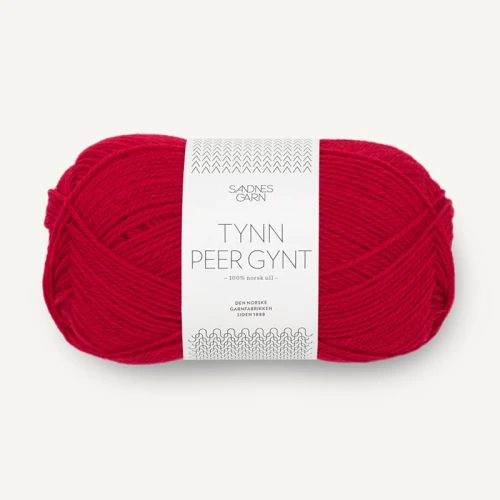 Włóczka Sandnes Garn Tynn Peer Gynt 4219 / karmin