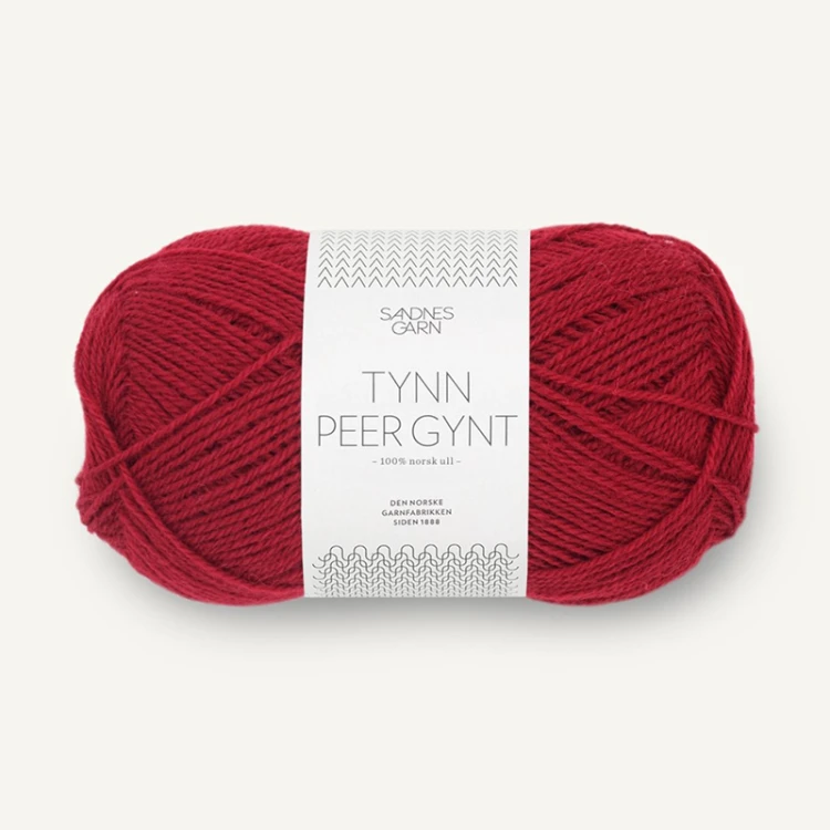Włóczka Sandnes Garn Tynn Peer Gynt 4236 / czereśnia
