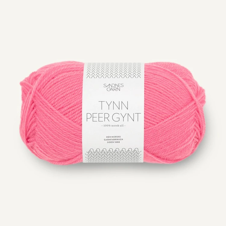 Włóczka Sandnes Garn Tynn Peer Gynt 4315 / guma balonowa