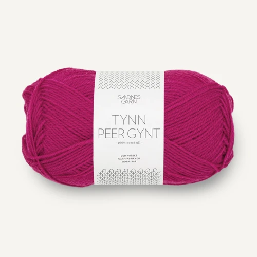 Włóczka Sandnes Garn Tynn Peer Gynt 4600 / magenta