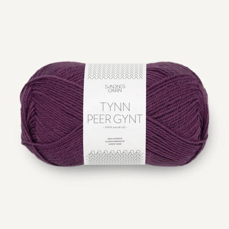 Włóczka Sandnes Garn Tynn Peer Gynt 4672 / winogrono