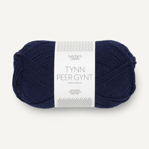 Włóczka Sandnes Garn Tynn Peer Gynt 5575 / ciemny granat