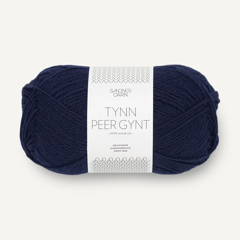 Włóczka Sandnes Garn Tynn Peer Gynt 5575 / ciemny granat