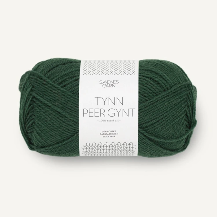 Włóczka Sandnes Garn Tynn Peer Gynt 8082 / leśny