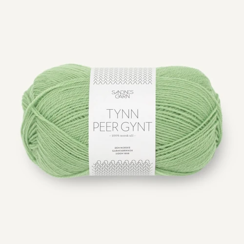 Włóczka Sandnes Garn Tynn Peer Gynt 8733 / jasna zieleń