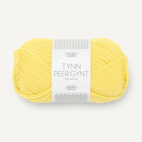 Włóczka Sandnes Garn Tynn Peer Gynt 9004 / słoneczny