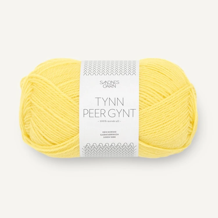 Włóczka Sandnes Garn Tynn Peer Gynt 9004 / słoneczny