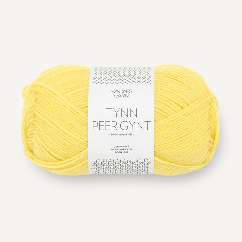 Włóczka Sandnes Garn Tynn Peer Gynt 9004 / słoneczny