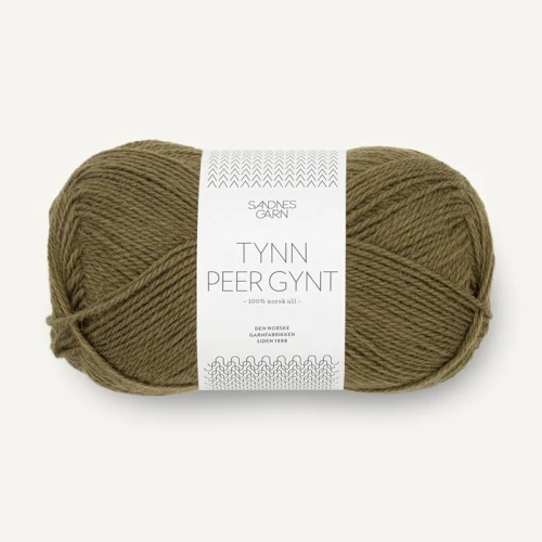 Włóczka Sandnes Garn Tynn Peer Gynt 9873 / jasne khaki