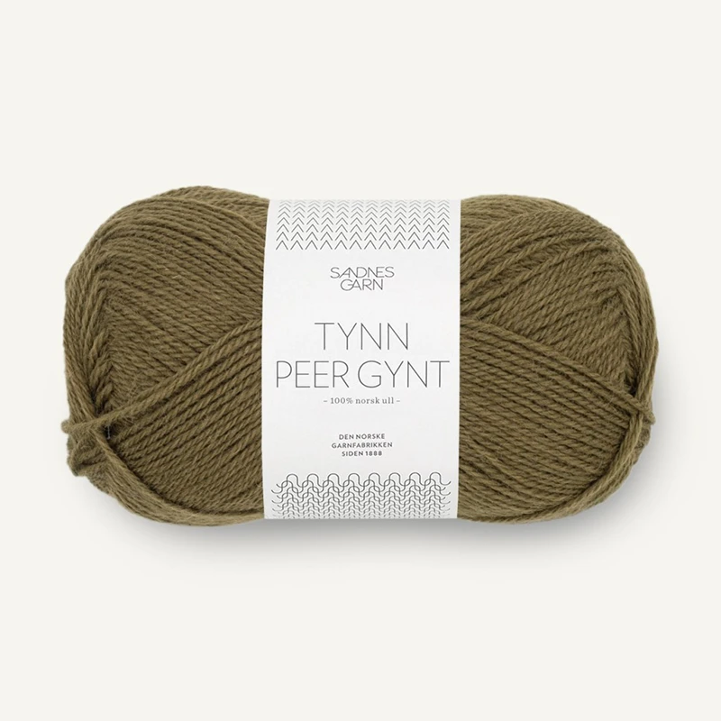 Włóczka Sandnes Garn Tynn Peer Gynt 9873 / jasne khaki