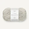 Włóczka Sandnes Garn Tynn Peer Gynt Tweed 1034 / naturalny szary z nopkami