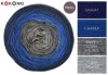 KOKONEK Merino 447 - Granat/chaber/średni szary melanż/szary melanż