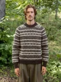 Wzór druty Sandnes Garn Kleiva Sweater For Man 2410_05 - w języku angielskim