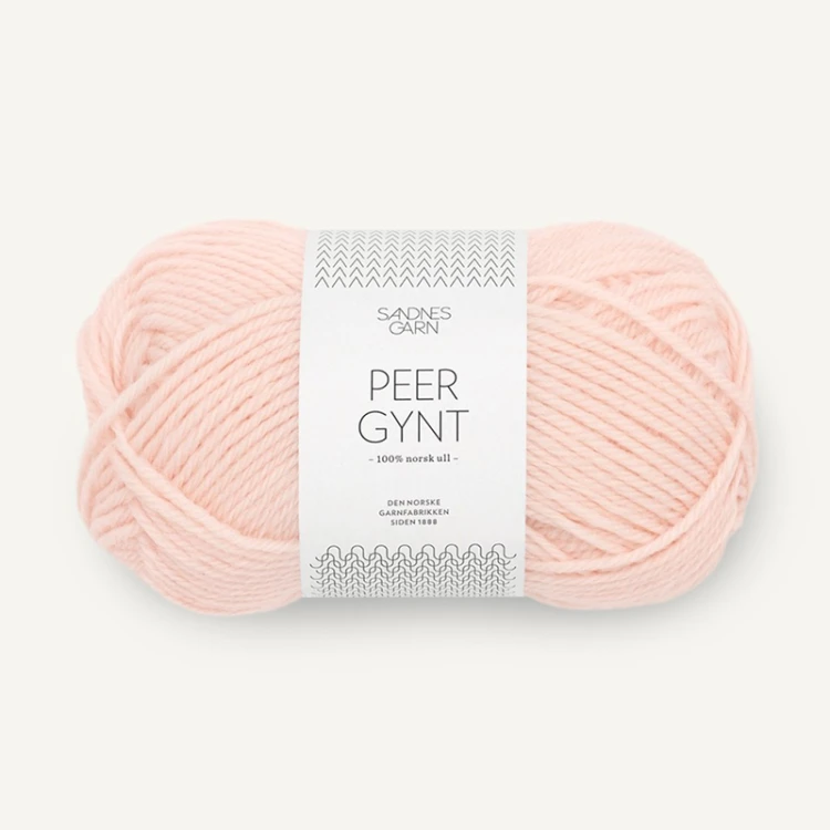 Włóczka Sandnes Garn Peer Gynt 3509 / jasna brzoskwinia